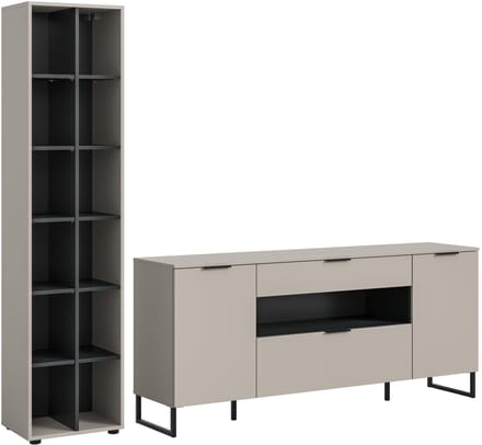Noida wandkast N8 systeem kasjmier decor.