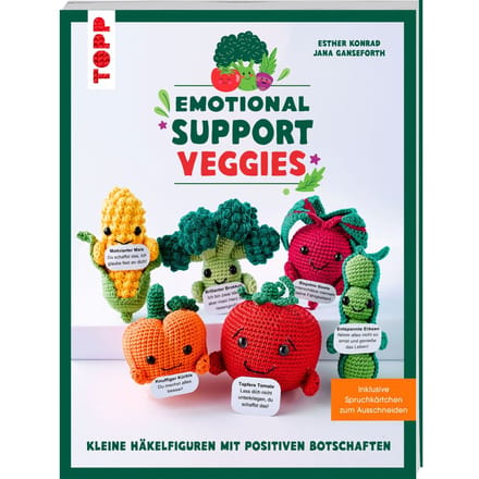 Boek "Emotional Support Veggies"