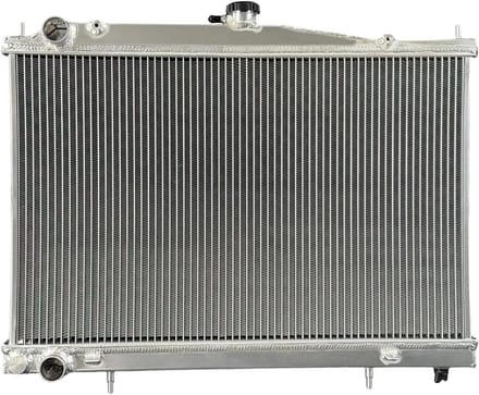 Auto Radiateur - Motor Koeler - Motor Koeling - Aluminium Constructie - 2 Rijen - Zilverkleurig