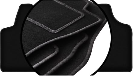 Complete set veloursmatten voor: Citroen Jumpy II bestelbus (2007-2016)