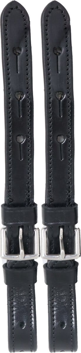 Schockemöhle Bakstukken Equitus Alpha/Beta - Zwart-Zilver - Cob