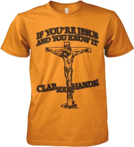 Hybris If You're Jesus – Klap in je handen! Oranje
