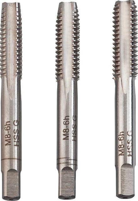kwb 443305 Schroefdraadsnijderset 3-delig M5 0.8 DIN 352 HSS 3 stuk(s)