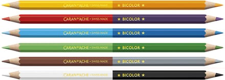 Caran d-Ache Swisscolor, Zacht, Meerkleurig, 6 stuk(s)