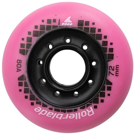 Rollerblade Apex Xc Schaatswielen 4 Eenheden Roze 68 mm / 80A