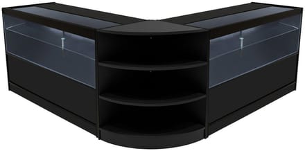 Andromeda led-winkelbalieset - zwart - lm60 & 2x c1500