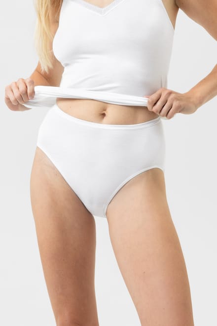 Tailleslip Serie Modal Pure Wit