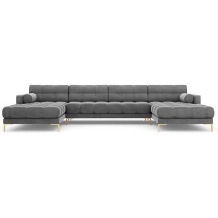 U-hoekbank Bali velvet | Cosmopolitan Design