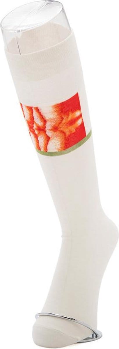 Sushi sokken - Sokken in de vorm van Sushi - Shrimp/ Garnalen