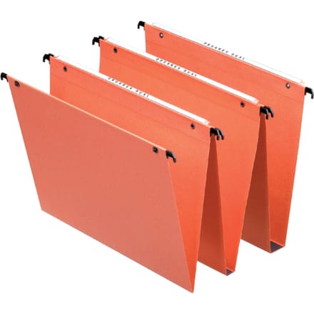 Hangmap Esselte Orgarex dual 345x245mm verticaal oranje