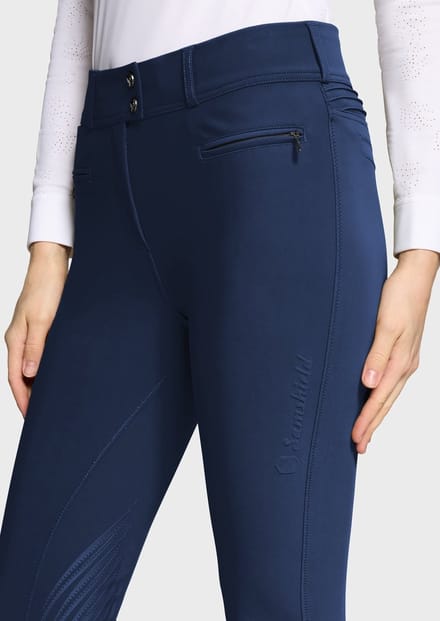 Samshield Clara Air Knie Grip Rijbroek Dames XS Sapphire