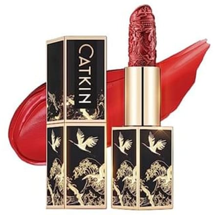 CATKIN - Rouge Carving Moisturizing Lipstick - 10 Colors #CP126 Peach Blossom - 3.2g