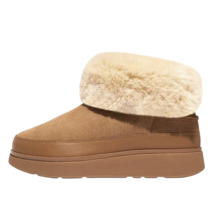 Fit Flop Dames/Dames Gen-FF Mini Shearling Dubbelzijdige Sneeuwlaarzen (Bruin)
