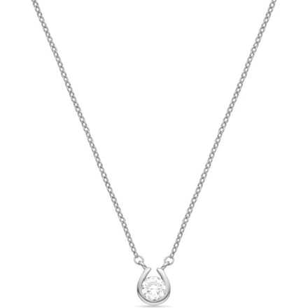 Luxenter Gerhodineerd Briljant Zirkonia Ketting - Ceol