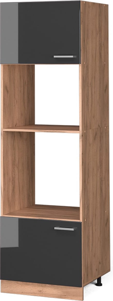 Vicco R-Line Magnetronkast – 60 cm Antraciet Hoogglans