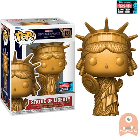 Marvel - Spiderman NWH - POP N° 1123 - Statue of Liberty - NYCC 2022 Exclusive