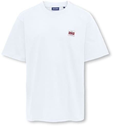 ONLY - OSJFRED relaxed fit t-shirt - Wit - Maat 146-152
