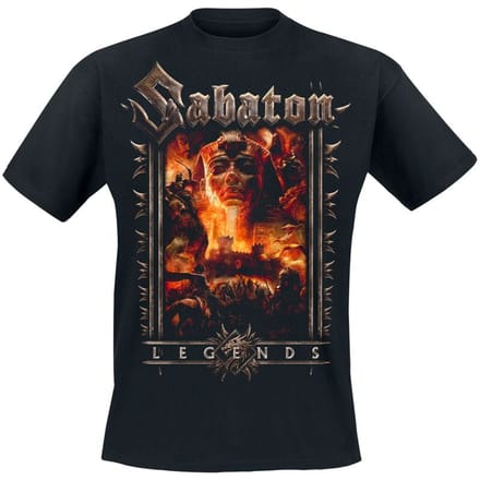 Sabaton T-shirt - Legends - S tot 4XL - zwart