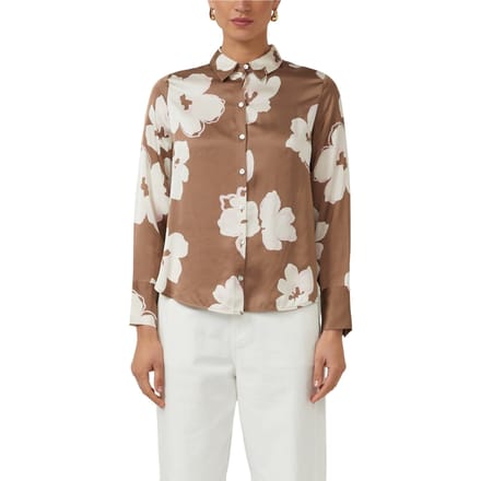 s.Oliver  Blouses Brown Taglia: 46 | Maglie a manica lunga Outlet | Donna | Marrone