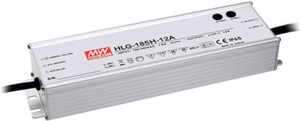 Mean Well HLG-185H-36A LED-driver, LED-transformator Constante spanning, Constante stroomsterkte 187 W 5.2 A 36 V/DC PF