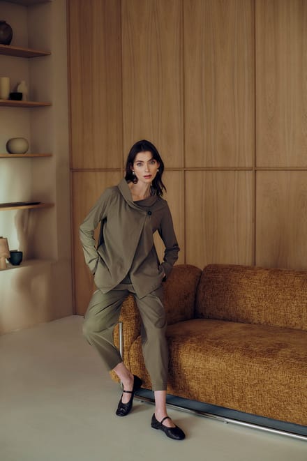 Carly bengalina jacket | Army - Army / S