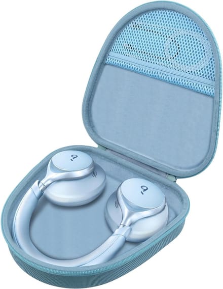 Noise Cancelling Hoofdtelefoon Harde Beschermhoes - Voor Space One Pro/Space One - Blauw