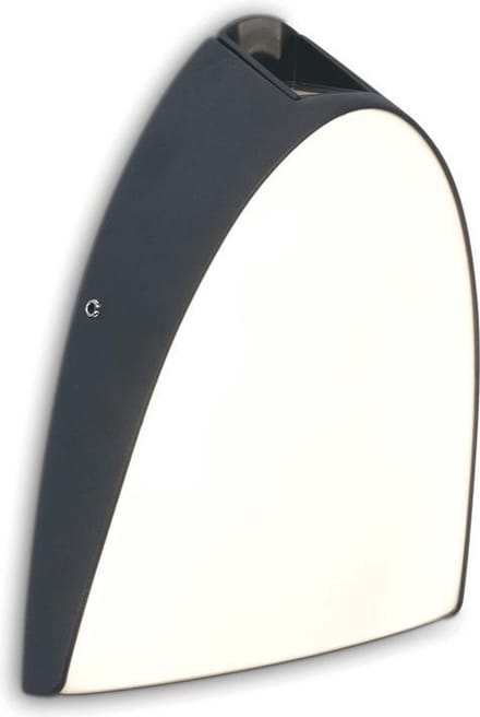 LUTEC Apollo - LED Wandlamp voor Buiten - Donkergrijs