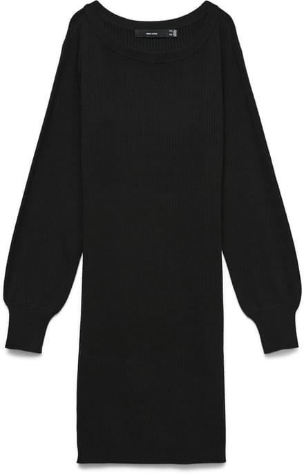 VERO MODA - VMHOLLYKARIS LS RIB DRESS EXC - Dames - Mini jurken