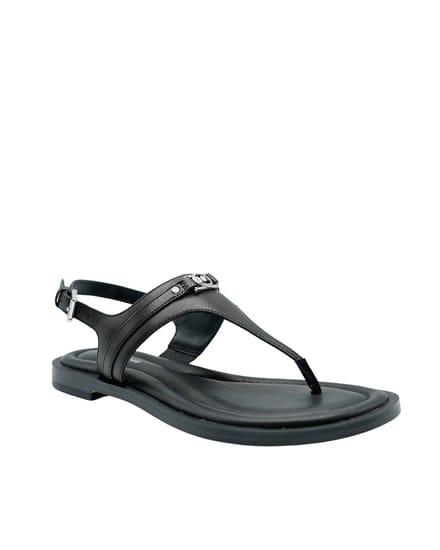 Michael Kors Mandy Thong Sandal Sandalen - Dames - Zwart - Maat 37