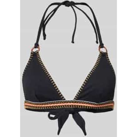 Bikinitop met vetersluiting, model 'WAKO SANTANY'