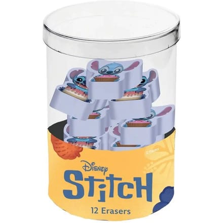 Karactermania - Disney Lilo en Stitch - Kubus met 12 Gommen