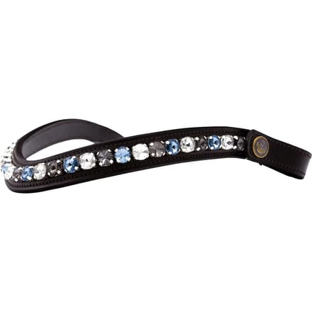 Frontbalk voor paard met crystal blue motief Bridlery