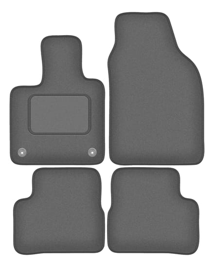 Grafiet automatten voor: Fiat E-500 / 500 Electric hatchback (2020-)