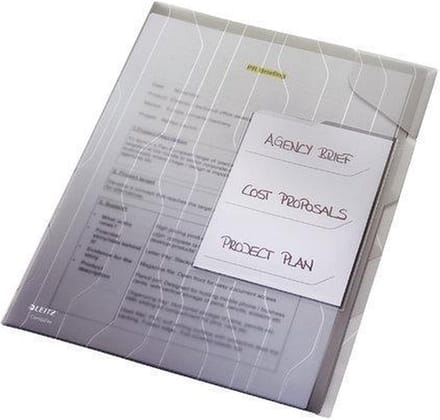 Combifile Leitz 4729 sorteerzichtmap A4 PP transparant | 6 stuks