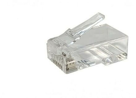 DANICOM UTP CAT6a RJ45 Connector - voor stugge kern - 10 stuks