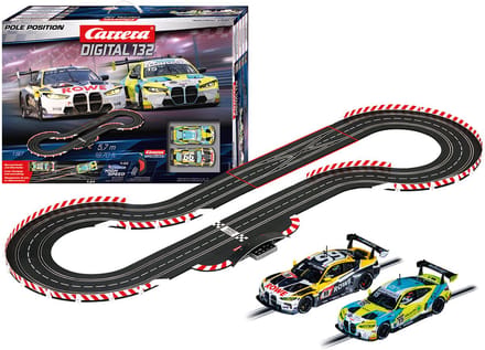 Carrera Racebaan - DIGITAL 132 - Pole Position - BMW M4 GT3 - ROWE Racing vs. RAM Racing - 5,7m