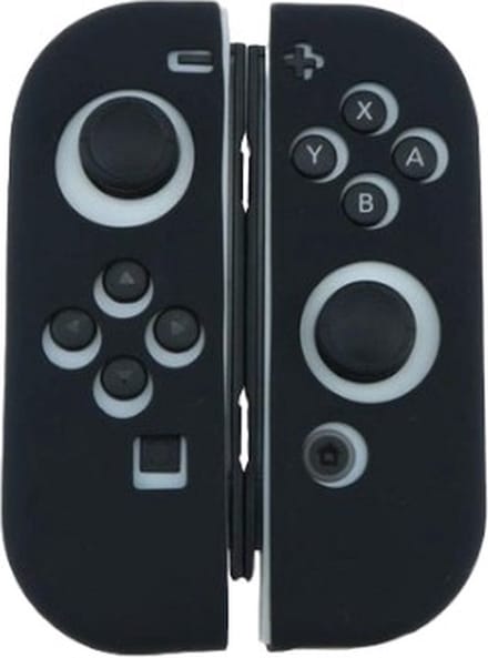 Siliconen Switch Grips - Beschermhoes - Switch accessoires - Controller hoes - Anti-slip - Zwart