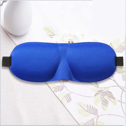 Oogmasker Om Te Slapen - Slaapmasker Ogen - Goede Nachtrust - 3D Ontwerp - Basic - Blauw
