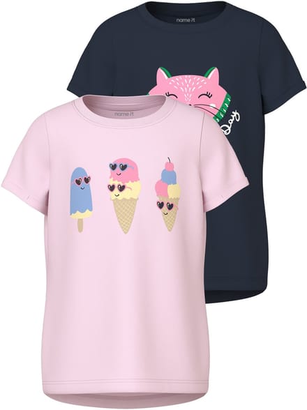 NAME IT - NMFVIX 2P SS TOP - Meisjes - T-shirts