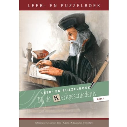 Leer- En Puzzelboek Bij De Kerkgeschiedenis, Deel 2 - Puzzelboeken - Dw Davelaar
