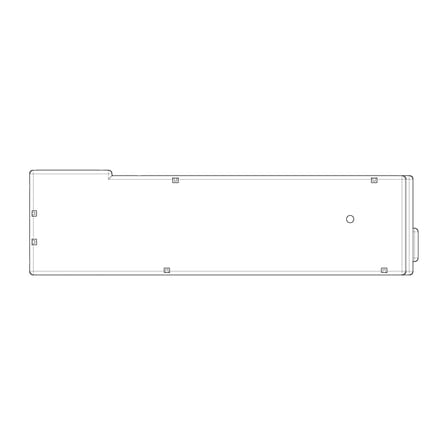 AEG deksel, gebruikersinterface-bord, VCU Shuttle 140051705055