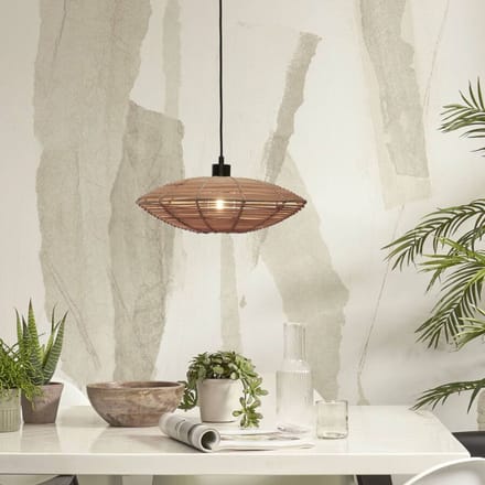 GOOD&MOJO Hanglamp Tanami - Rotan - Ø40cm - Modern - Hanglampen Eetkamer, Slaapkamer, Woonkamer