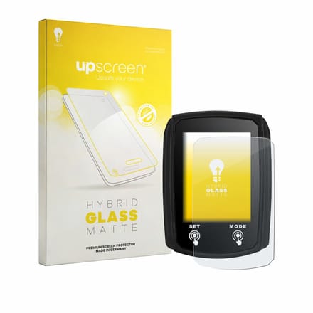 upscreen - Screenprotector voor JZK Bike Computer - Folie Beschermfolie Beschermglas matte