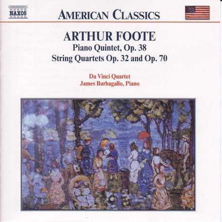 DaVinci Quartet, James Barbagallo - Foote: Chamber Music Vol. 1: Piano Quintet, Op. 38 | String Quartets Op. 32 And Op. 70 (CD)