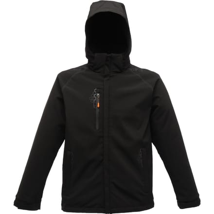 Regatta Heren X-Pro Repeller Softshell Jacket (waterafstotend) (Zwart)