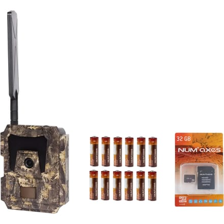 Cameraval + 12 AA-batterijen + 1 x 32 GB geheugenkaart Num'axes