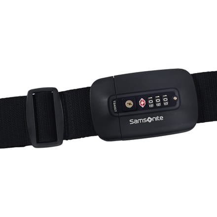 Samsonite Bagageriem - Travel accessoire riem met TSA-slot - black