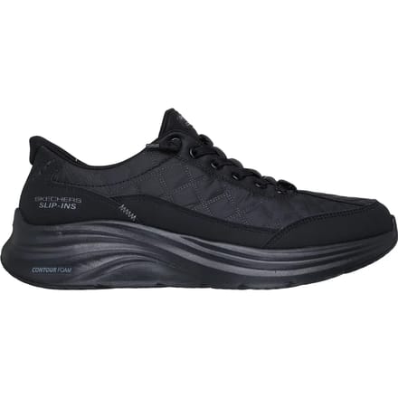 Skechers CONTOUR FOAM - COZY FIT Heren Instappers - Zwart