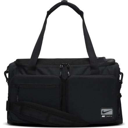 Nike Duffel Tassen Unisex - Zwart - One Size - Poly (Polyester)