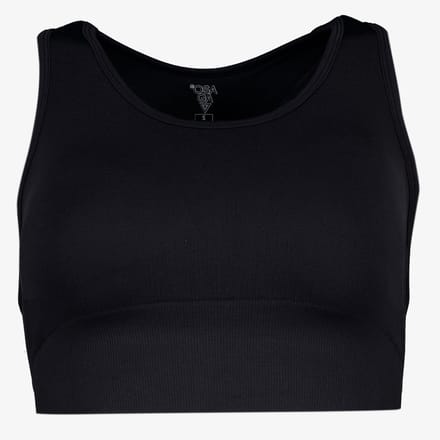 Osaga seamless dames sport BH zwart - Maat L